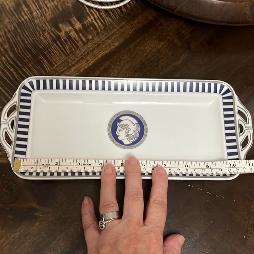 T. LIMOGES "ANCIENT GLORY OF ROME" PORCELAIN TRAY - Picture 9 of 10